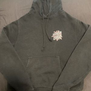 Santa Cruz skateboards hoodie 16 inch waist and 22 inch length